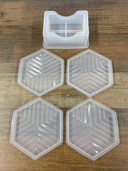 Coaster mould - Textured