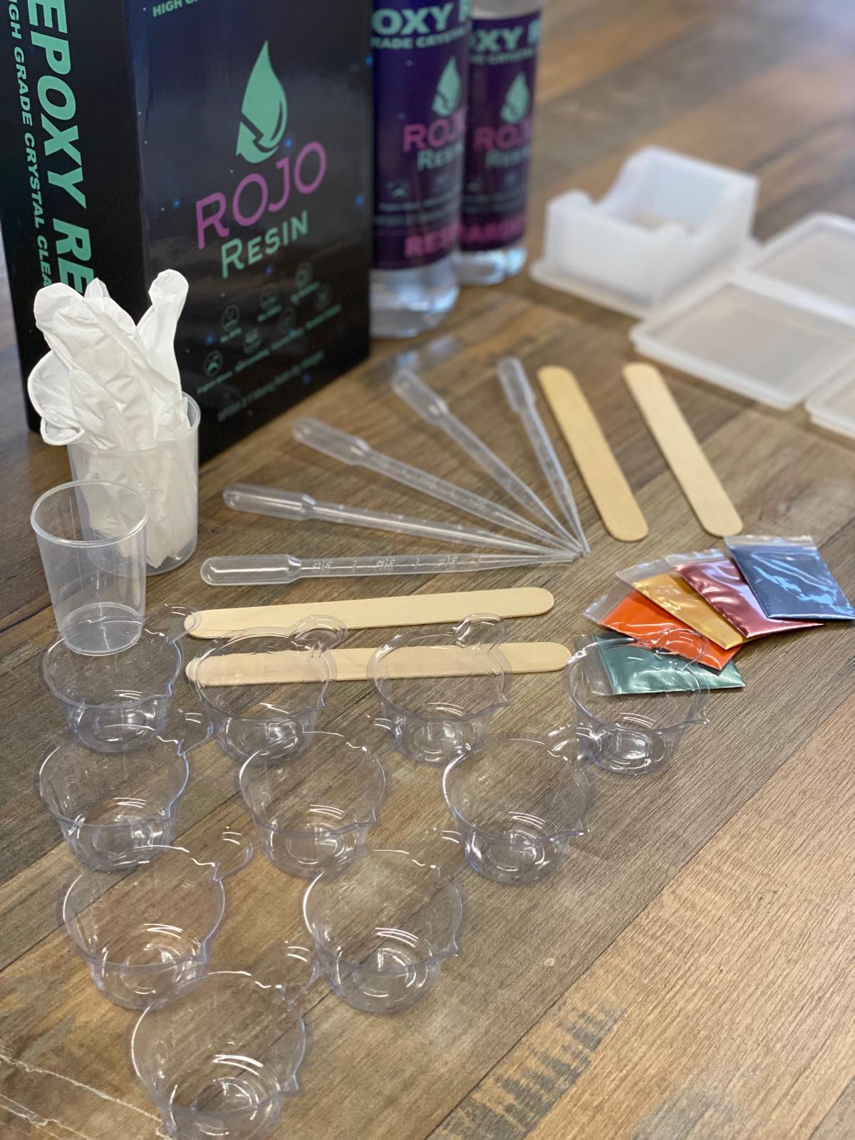 1.5Ltr Resin Coaster Kit