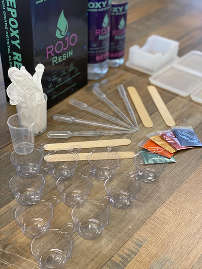 1.5Ltr Resin Coaster Kit