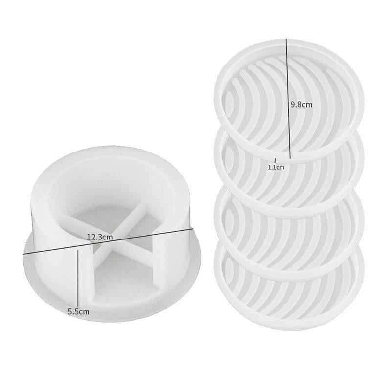 Coaster mould - Textured