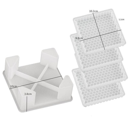 Coaster mould - Textured